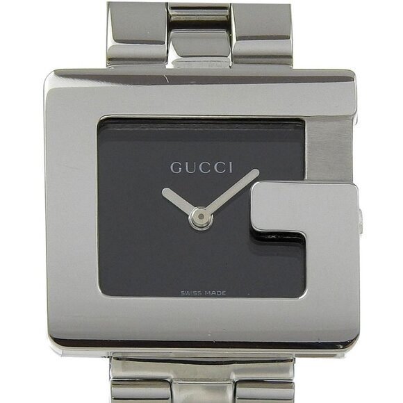 GUCCI G watch Watches 3600L blackDial Stainless Steel Quartz Analog display - Picture 1 of 8
